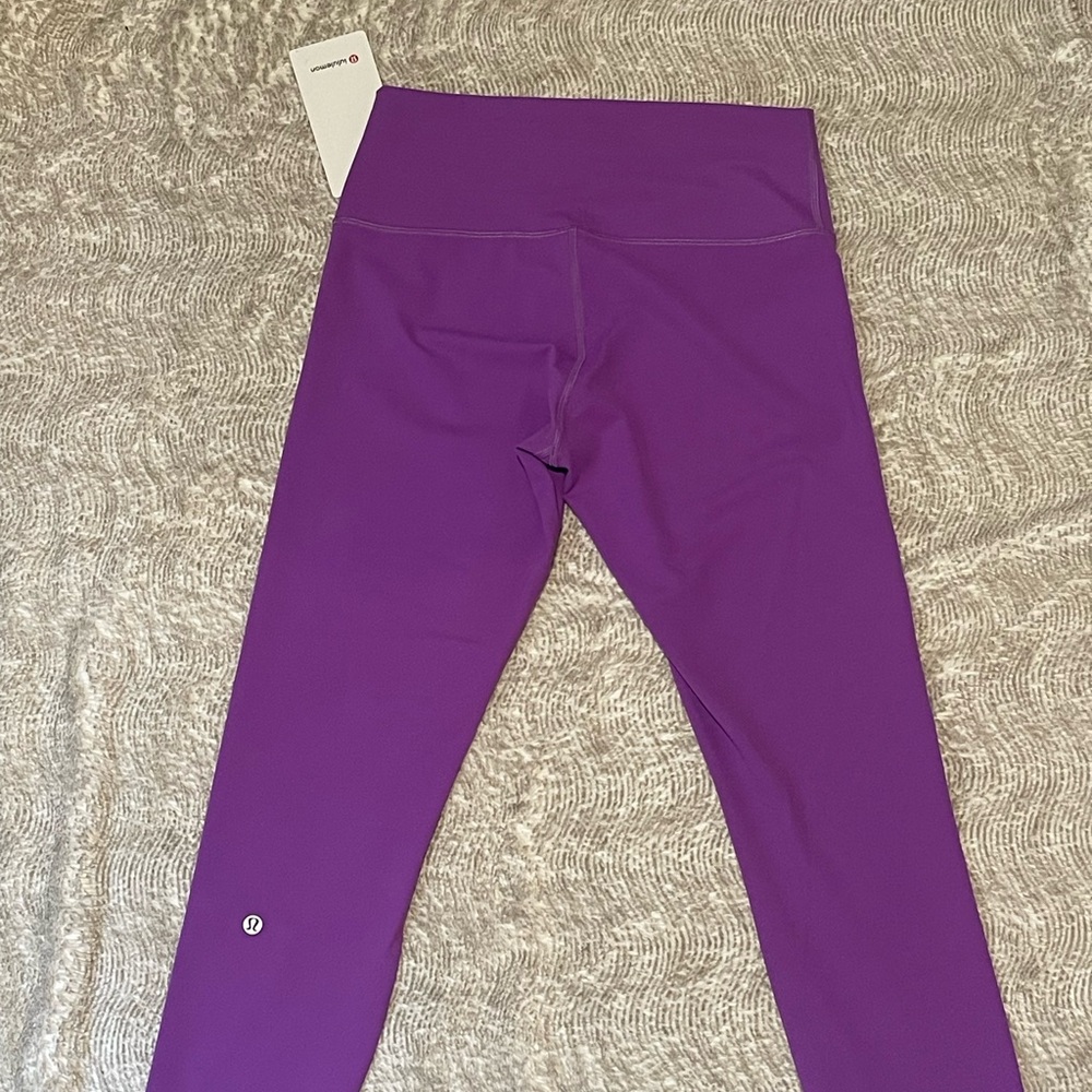 NWT Lululemon Wunder Train High-Rise Crop 23” Size 10 - Picture 6 of 11